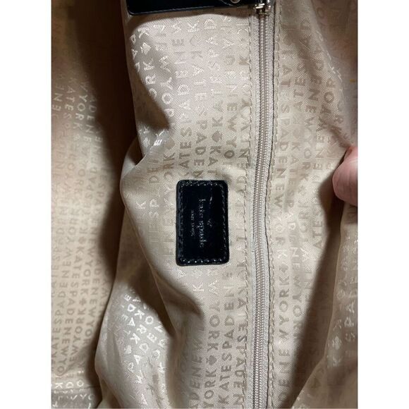 Kate Spade Sophie Camellia Street Baja tote bag purse patent leahter - Picture 14 of 14